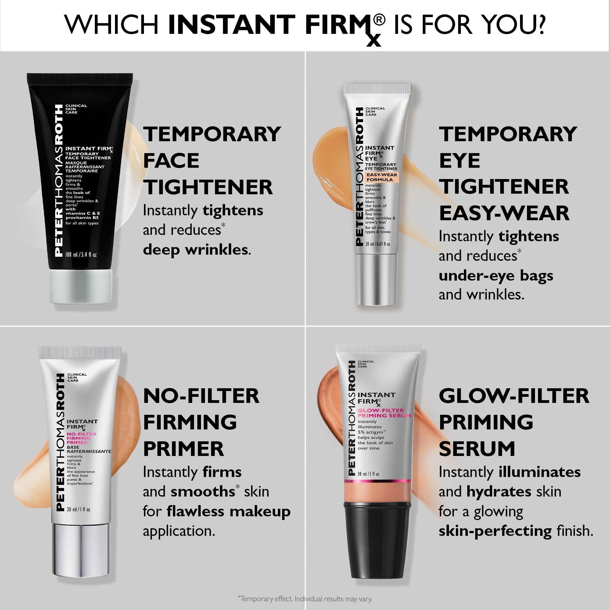 Instant FIRMx Eye Temporary Eye Tightener Easy-Wear Formula-Shop