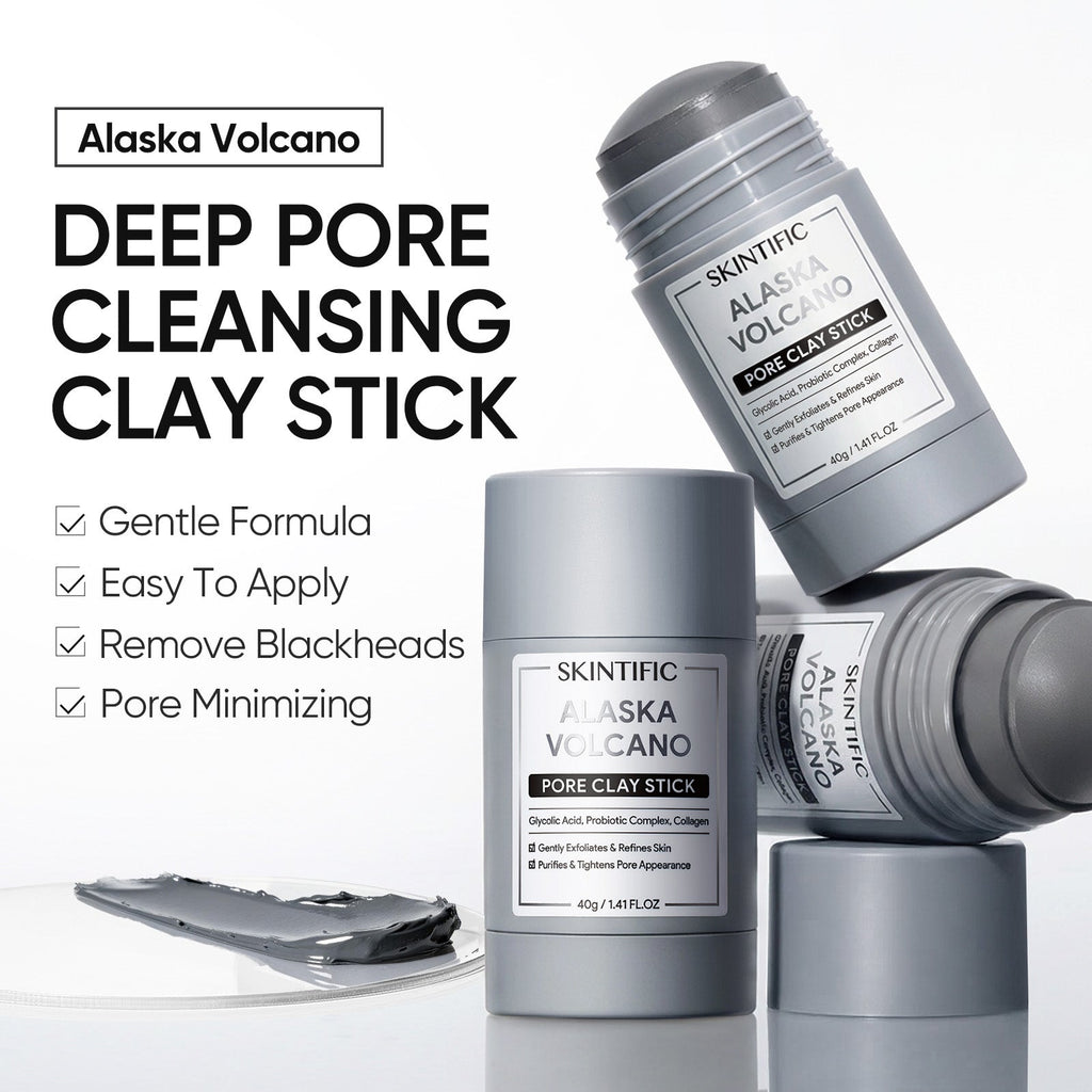 Alaska Volcano Pore Clay Stick