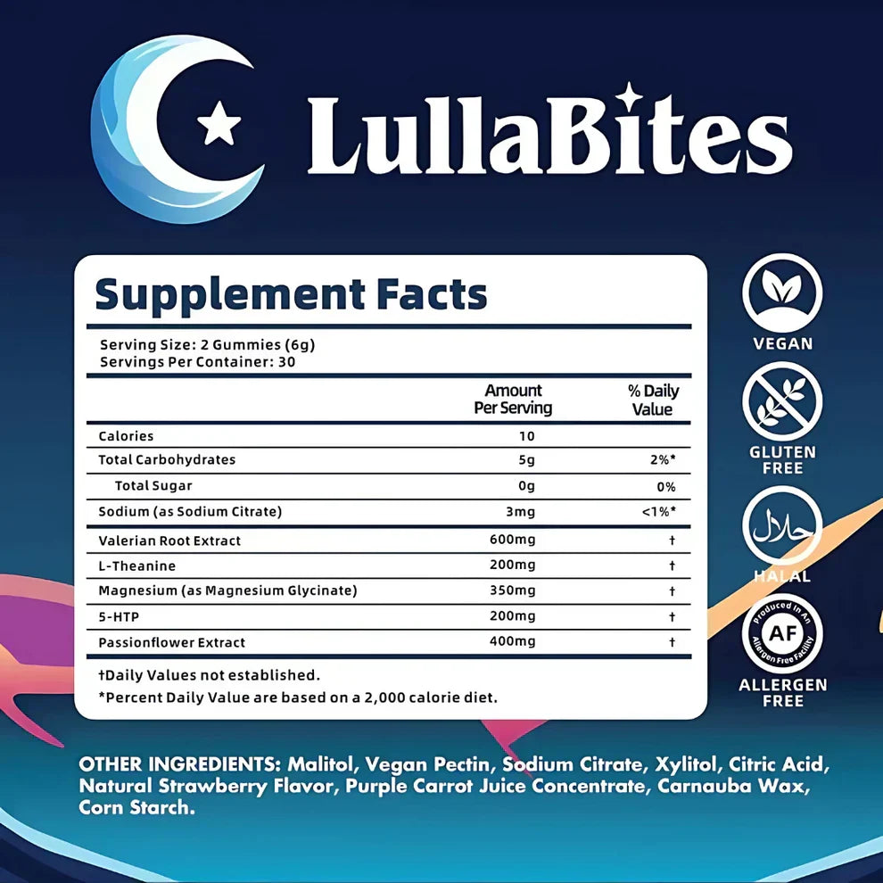 Sweet Strawberry Star Sleep Gummies Natural Melatonin & Herbal Sleep Blend Strawberry Sleep Gummies | Supports relaxation, improves sleep quality, and helps fall asleep faster 30 servings for adults seeking better sleep support