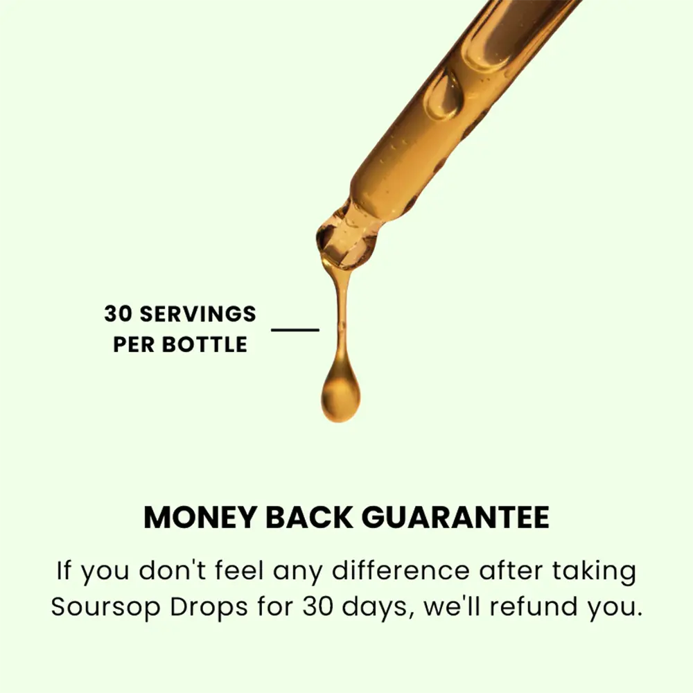 Soursop & Superfoods Elixir | Holistic Support for Energy, Stress & Immunity in a Single Daily Drop