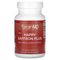 Happy Saffron with Magnesium & B6 Vegan Capsules – For Balanced Mood & Restful Sleep, 90 Ct