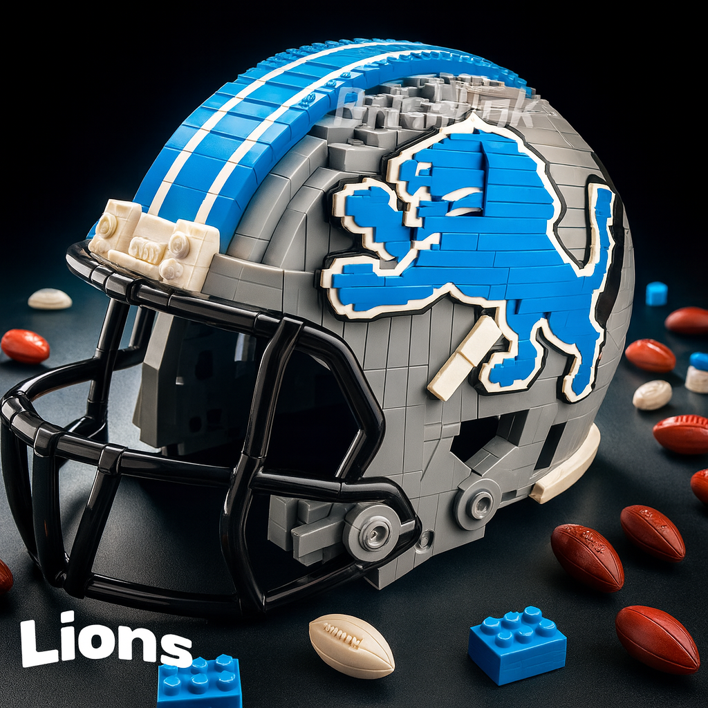 Brick Helmet Collection – Creative Building Blocks Fan Gift