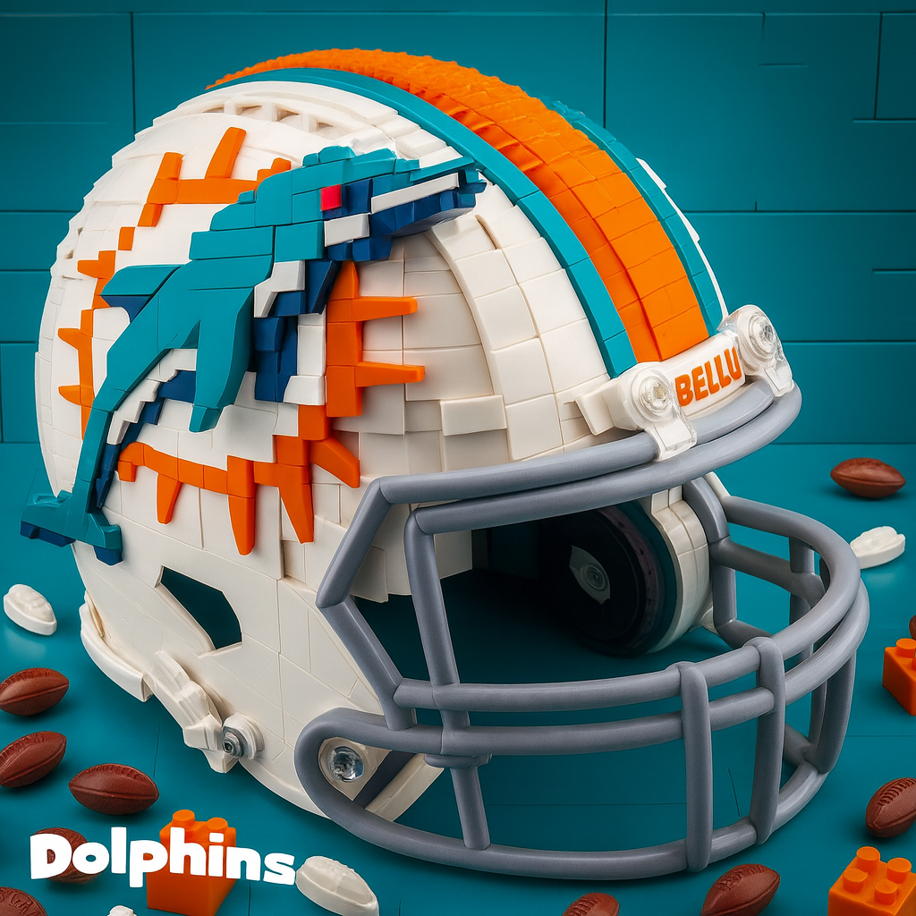 Brick Helmet Collection – Creative Building Blocks Fan Gift